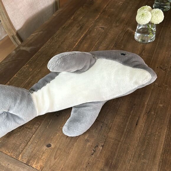 19" Dolphin Stuffed Animal Plush Toy – Soft & Cuddly | Perfect Neutral Gift - Picture 2 of 4